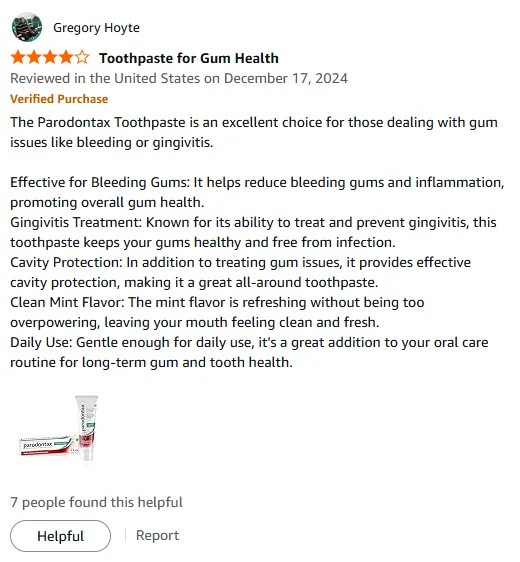 Parodontax Toothpaste Healed My Bleeding Gums