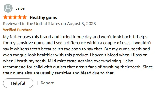My Go-To Toothpaste for Sensitive Gums
