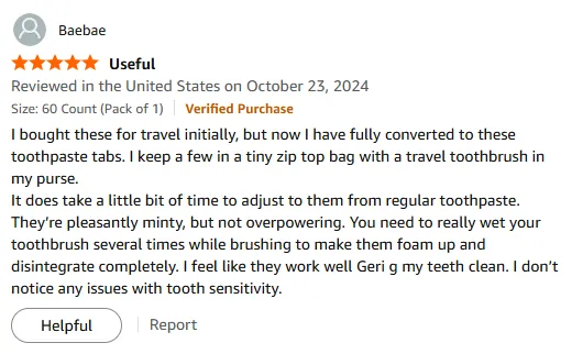 Why I Love Chomp Toothpaste Tabs for Travel
