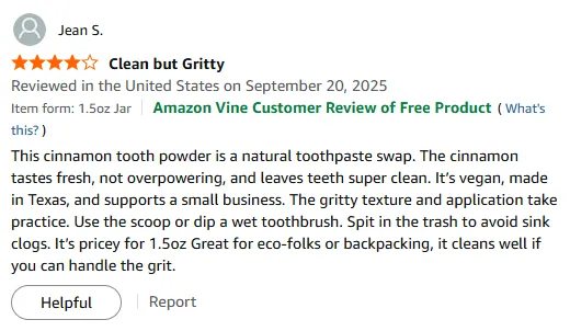 I Swear By This Natural Cinnamon Tooth Powder
