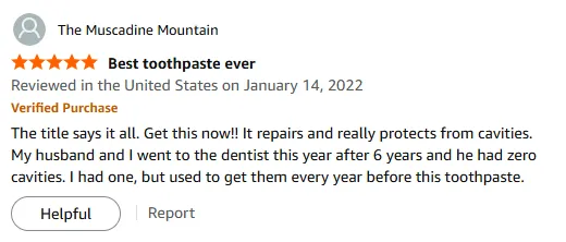 I Repaired Enamel and Stopped Cavities