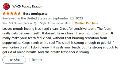 My Sensitive Teeth Savior: Colgate MaxFresh Toothpaste