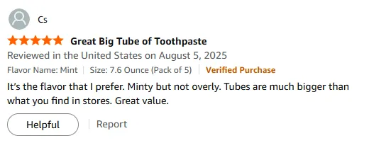 Why I Love Colgate Toothpaste: Minty & Big Tubes