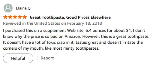 My Go-To Non-Toxic Mint Toothpaste That Doesn't Irritate