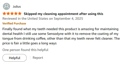 My Cleanest Teeth Ever with Natural Fluoride-Free Paste