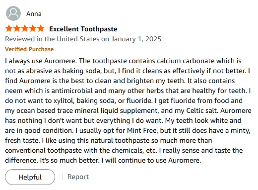 My Natural Toothpaste for Whiter Teeth