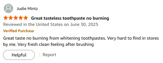My No-Burn Whitening Toothpaste Secret
