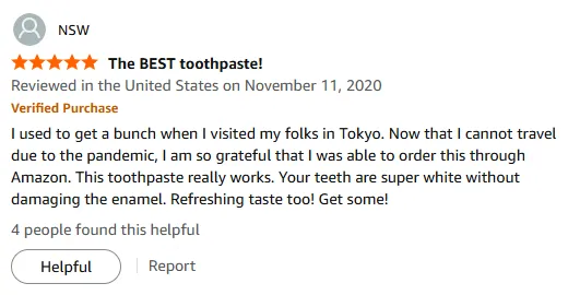 My Enamel-Safe Whitening Toothpaste from Japan Works