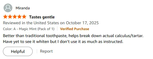 My Tartar-Busting Toothpaste That Strengthens Enamel