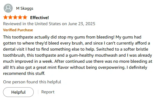 Parodontax Toothpaste Stops My Bleeding Gums