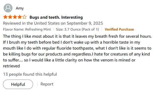 My Keleek Toothpaste Keeps Breath Fresh for Hours