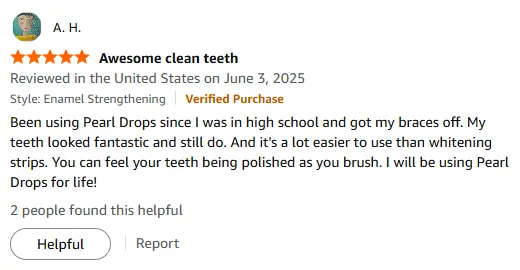 My lifelong toothpaste for whitening and polish