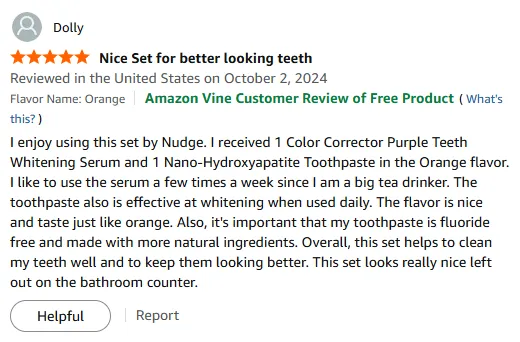 My Effective Natural Whitening Toothpaste and Serum