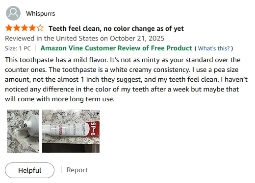 My Gentle Whitening Toothpaste Review with Probiotics