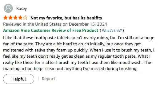 My Honest Toothpaste Tablets Review: Not Just Minty
