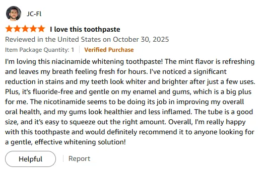 Best Niacinamide Toothpaste? My Honest Review