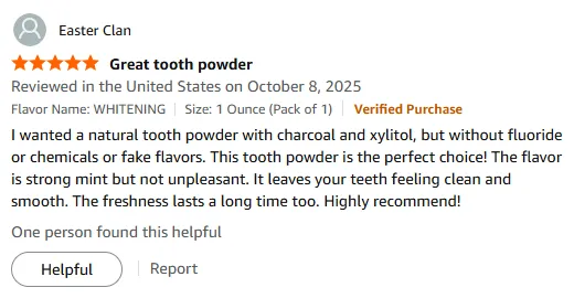 Why I Switched to This Natural Tooth Powder