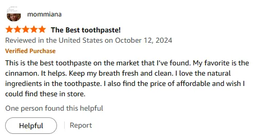 Best Natural Toothpaste for Fresh Breath I Found