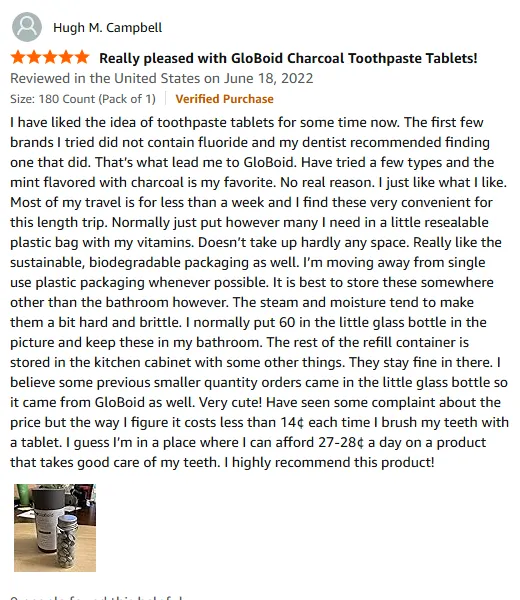 Why GloBoid Fluoride Toothpaste Tablets Are My Travel Essential