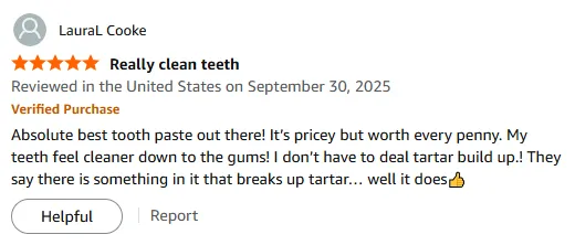 My New Favorite Toothpaste for Tartar Control