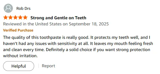 My Top Toothpaste For Sensitivity And Freshness