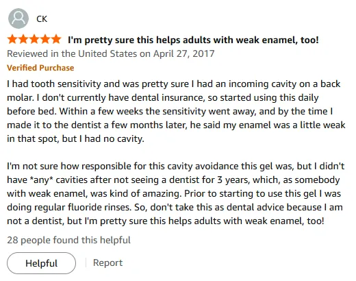 My Stannous Fluoride Gel Kept Me Cavity-Free