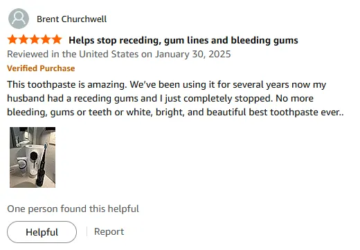 The Amazing Toothpaste That Stopped My Gum Recession