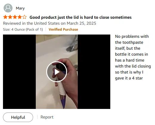 My Active Wow Toothpaste Review: Effective, Lid Flaw