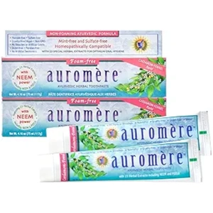 My honest Auromere cardamom toothpaste review: great taste, no foam