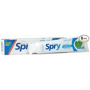 My Best Natural Non-Fluoride Toothpaste: Spry Xylitol
