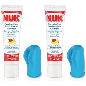 My baby loves this tasty fluoride-free toothpaste