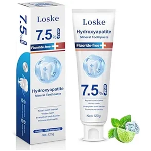 My teeth feel cleaner with hydroxyapatite toothpaste